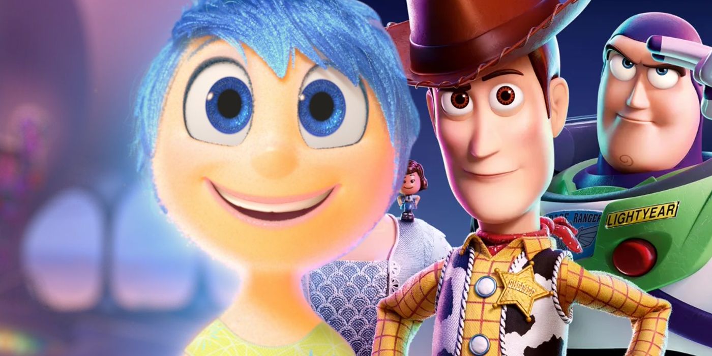 Split: Radość w Inside Out 2;  Woody i Buzz w Toy Story 4