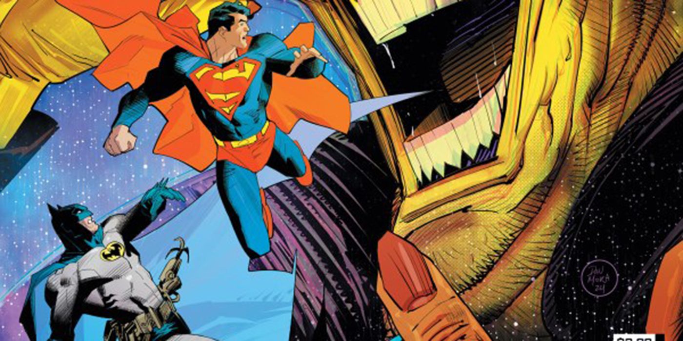 Batman / Superman: World's Finest #28 okładka.