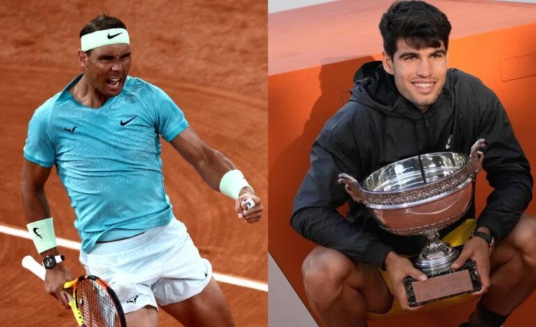 „Ogromna” reakcja Rafaela Nadala, gdy Carlos Alcaraz pobija wieloletni rekord hiszpańskiej legendy występem w French Open |  Wiadomości tenisowe