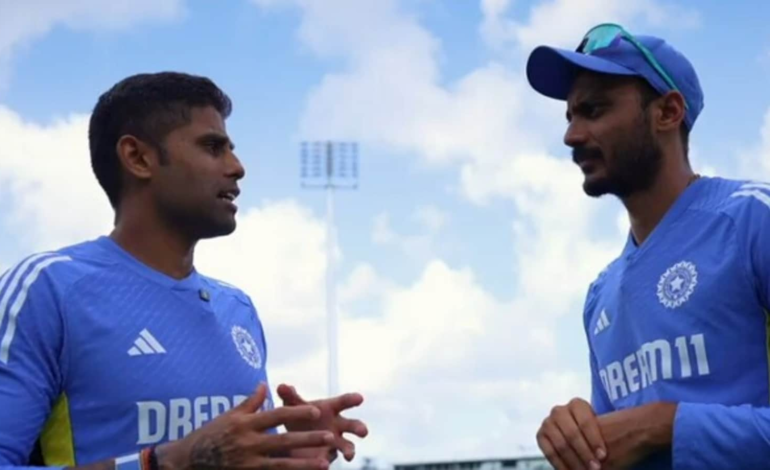 „Czy blefowałeś tam Virata Kohli?”: Axar Patel przepycha się z Suryakumarem Yadavem o „równy wynik” w meczu z Afganistanem, reaguje SKY