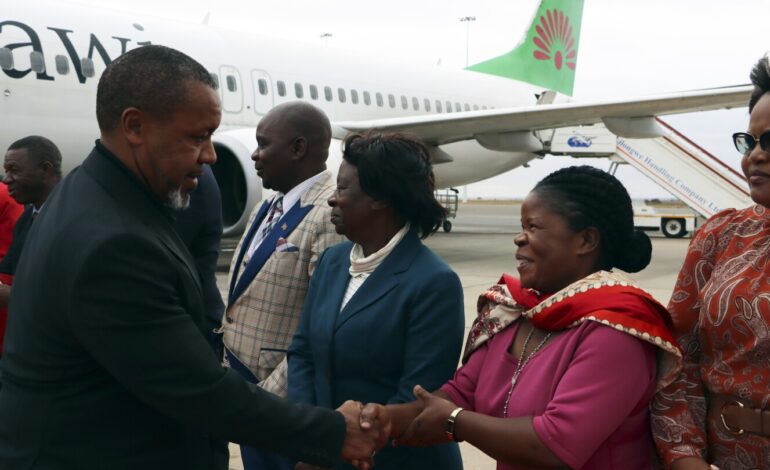 Malawi: Żołnierze szukają zaginionego samolotu wojskowego na pokładzie wiceprezydenta i byłej pierwszej damy