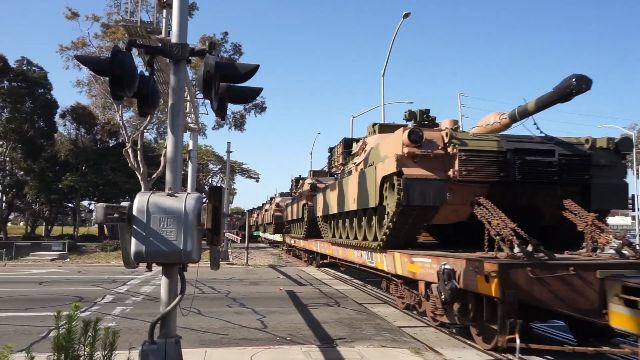27 australijskich czołgów M1A2 Abrams SEPv3 zauważonych w USA w celu dostawy
