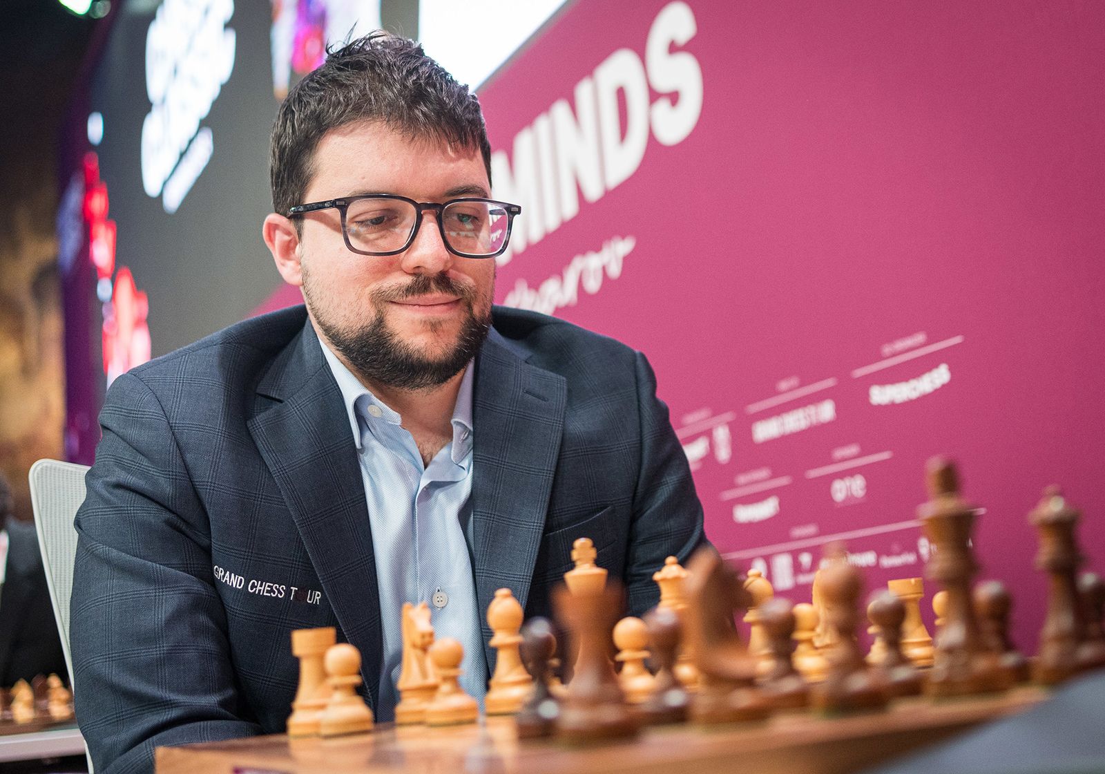 Vachier-Lagrave Bukareszt 2024 dziewięć losowań