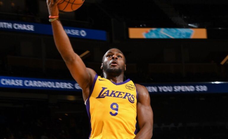 Bronny James zdobył 4 punkty w debiucie w lidze letniej dla Lakers