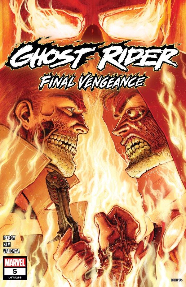 Okładka Ghost Rider: Final Vengeance #5.