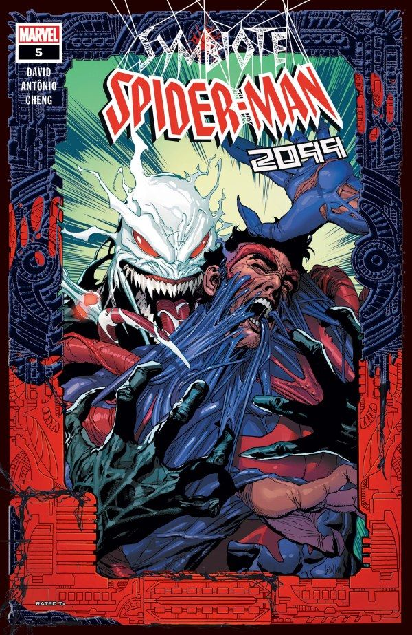 Okładka Symbiote Spider-Man 2099 nr 5.