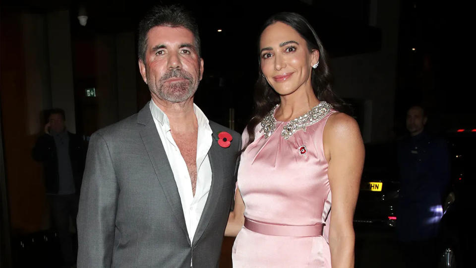 Simon Cowell i Lauren Silverman pozują razem