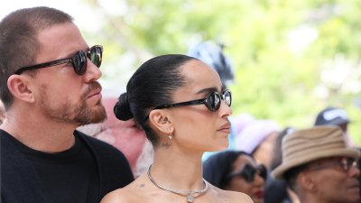 Zoe Kravitz zabiera swojego narzeczonego Channinga Tatuma na wydarzenie w Alei Sław Lenny’ego