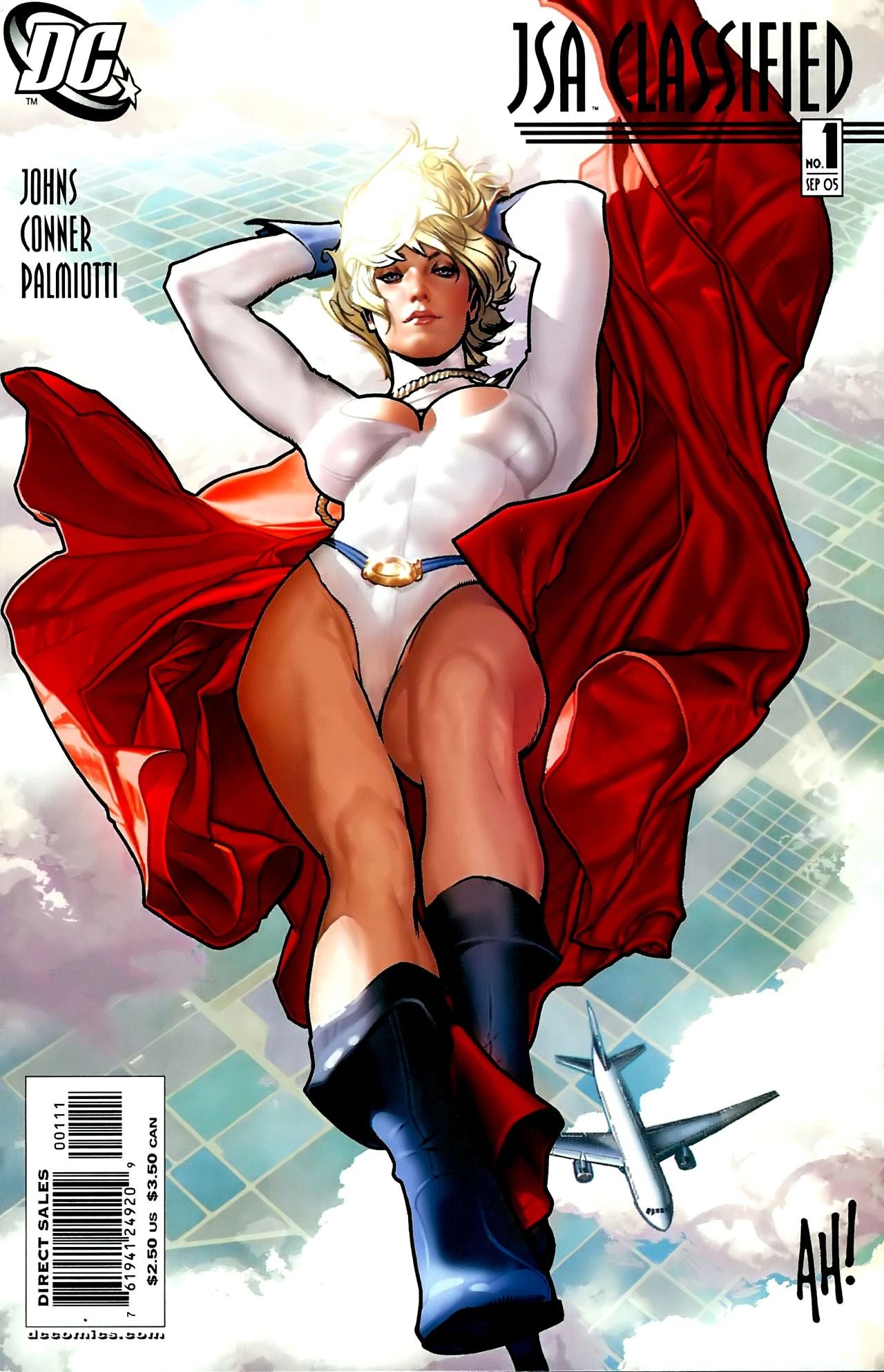 Adam Hughes rysuje Power Girl