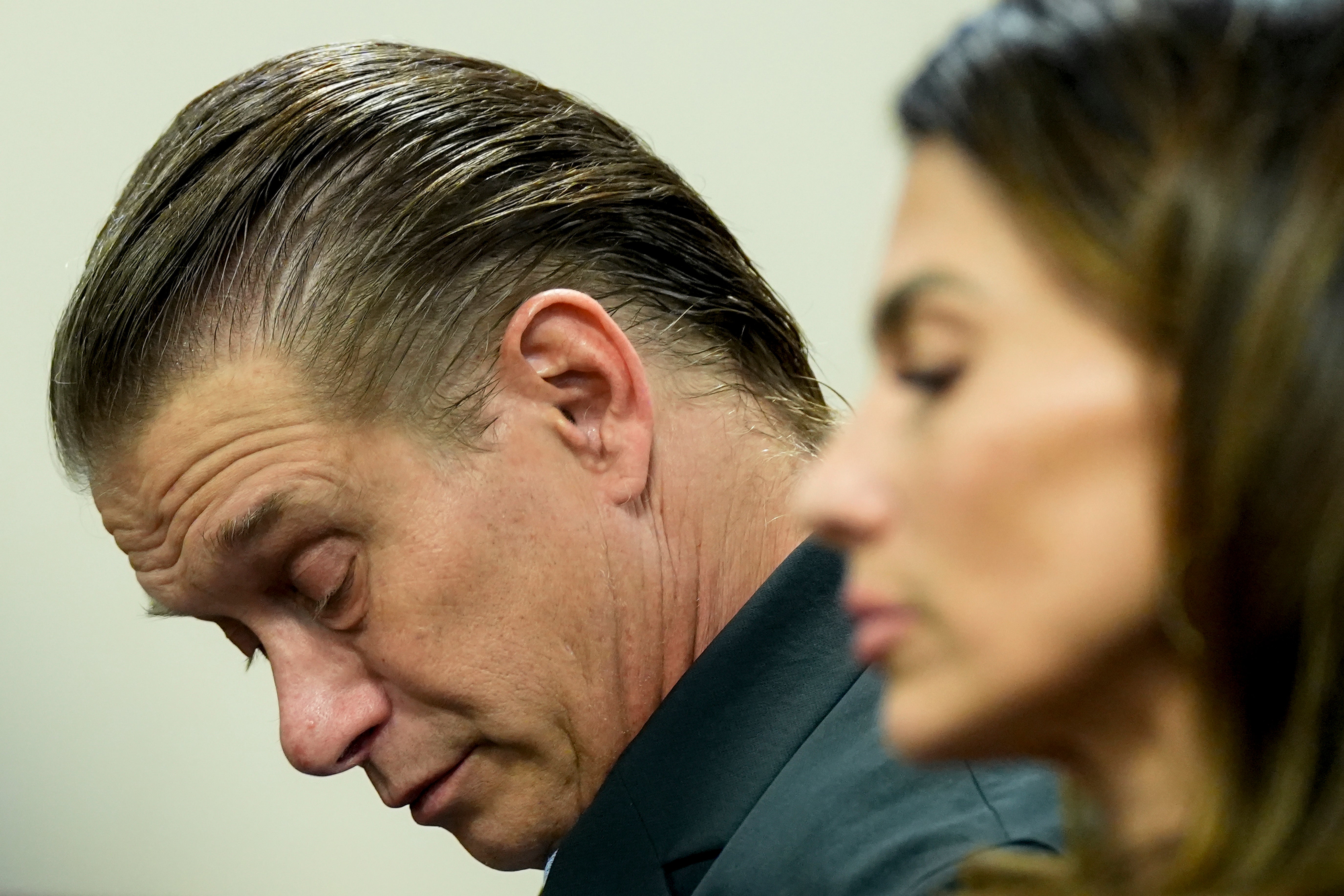 Aktor Stephen Baldwin i Hilaria Baldwin uczestniczą w procesie Aleca Baldwina