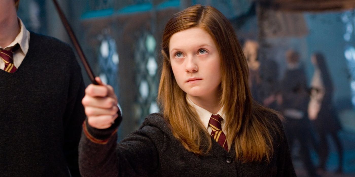 Ginny Weasley ćwiczy z Gwardią Dumbledore'a