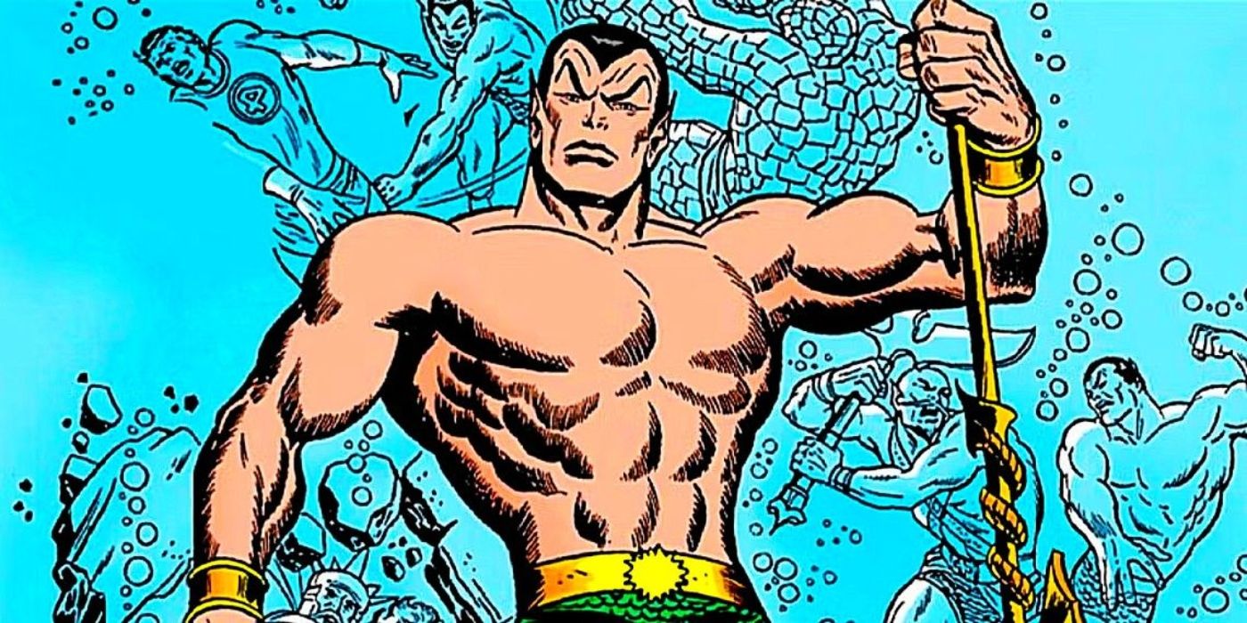 Namor, Sub-Mariner z komiksów Marvela. 