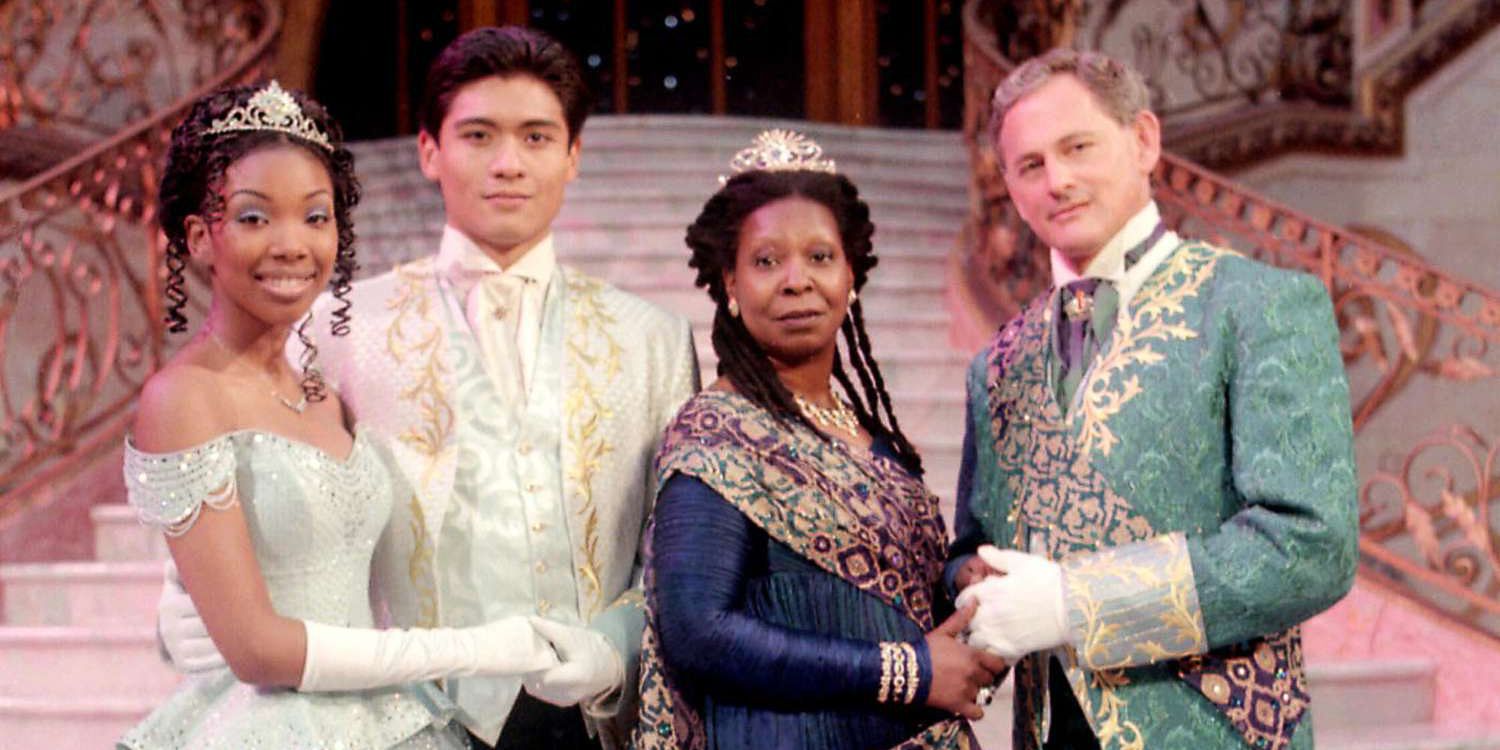 Kopciuszek 1997 Brandy Paolo Montalban Whoopi Goldberg Victor Garber