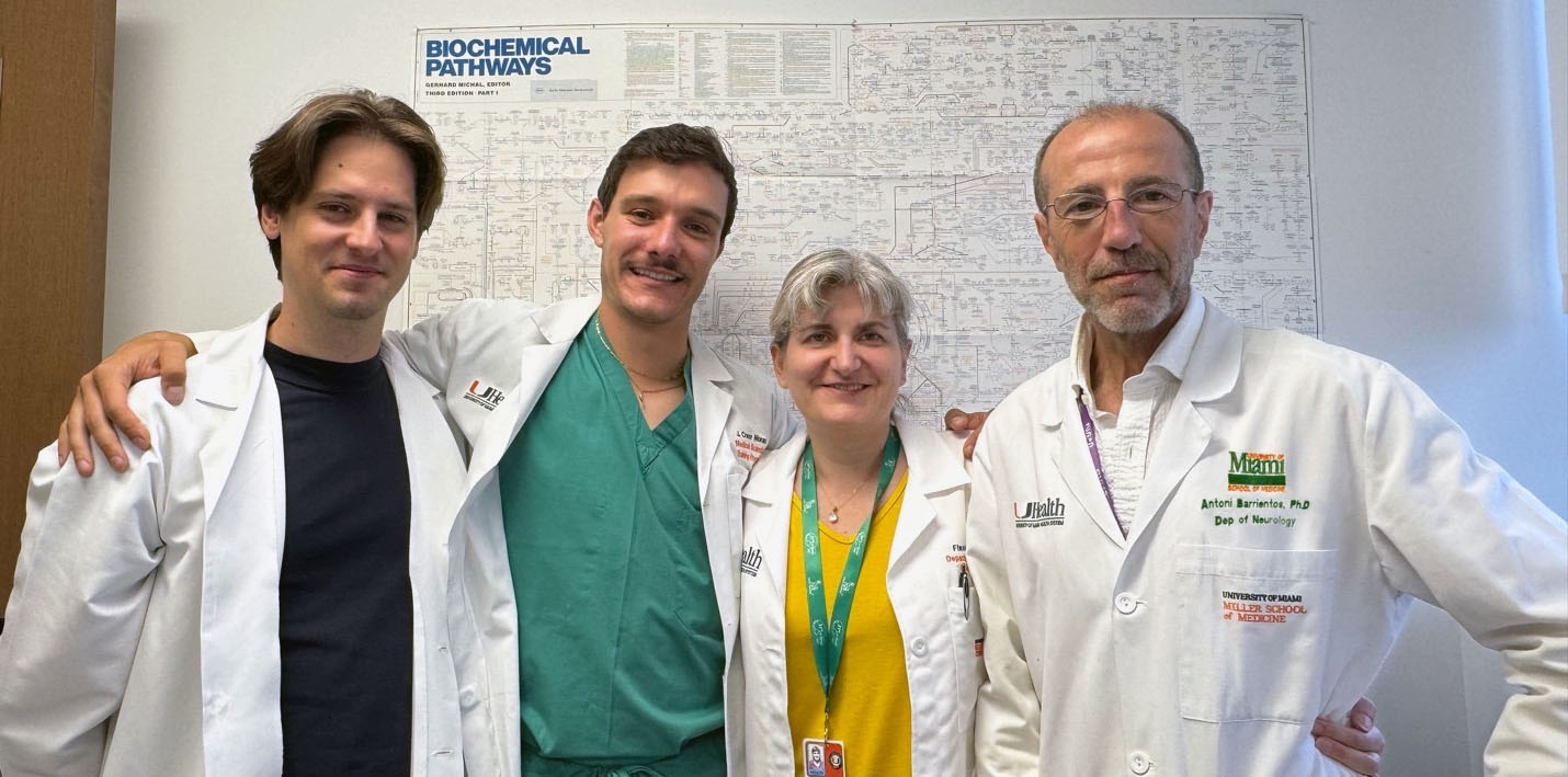 Od lewej: dr Michele Brischigliaro, dr J. Conor Moran, dr Flavia Fontanesi, dr Antonio Barrientos