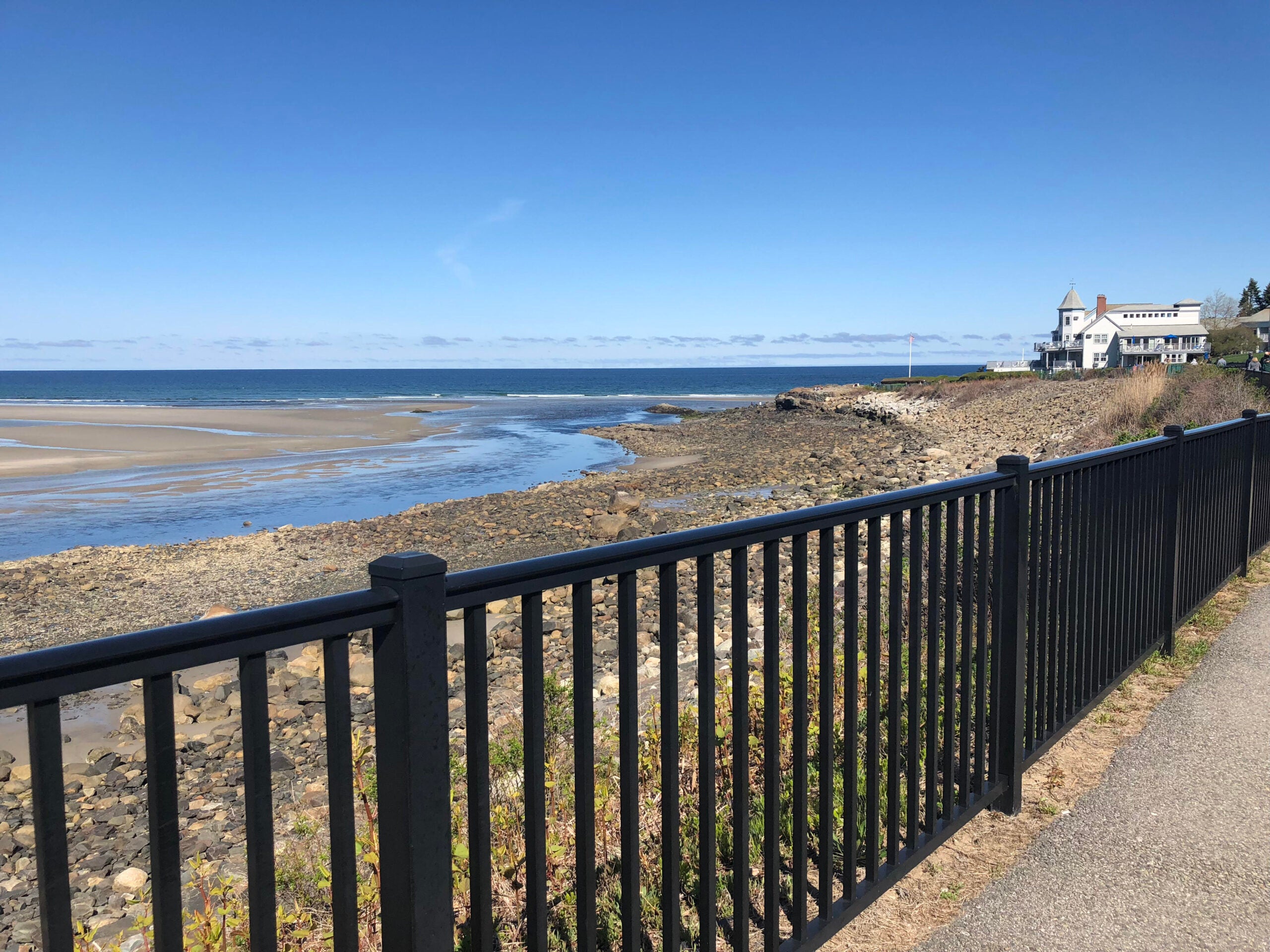 Marginal Way w Ogunquit, Maine.