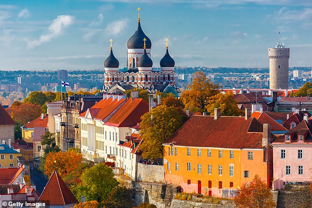 Katedra Aleksandra Newskiego w Tallinie, stolicy Estonii