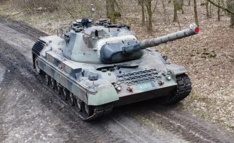 Ukraiński Leopard 1A5 z ERA. Czy pochodzi z Polski?