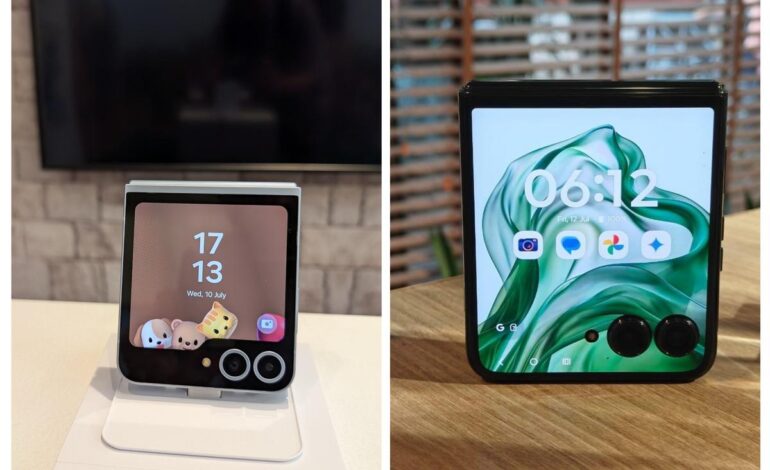Samsung Galaxy Z Flip 6 kontra Motorola Razr 50 Ultra w porównaniu