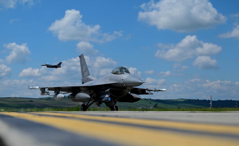 Samoloty Sił Powietrznych USA przybywają na Litwę, do Polski i Rumunii na ćwiczenia Astral Knight 24 > Siły Powietrzne USA w Europie