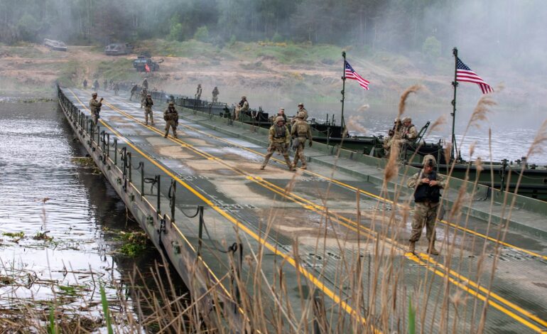 29 Dywizja Piechoty prowadzi wielonarodowe przejście przez mokre przejście w Polsce > Virginia National Guard > Wiadomości