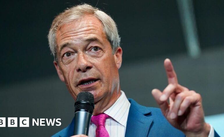 Nigel Farage chwali wczesne wyniki Reform UK jako „ogromne”