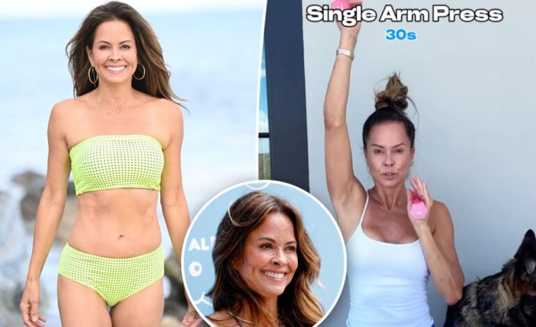 Brooke Burke dzieli się wskazówkami dotyczącymi kondycji fizycznej i dobrego samopoczucia dla kobiet po 50.: „Nikt nas nie przygotował”