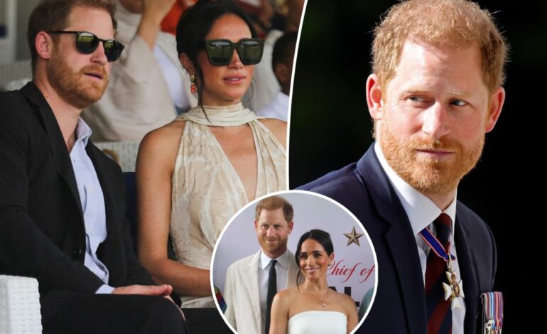 Książę Harry jest „znudzony” „trudną” żoną Meghan Markle, mówi ekspert