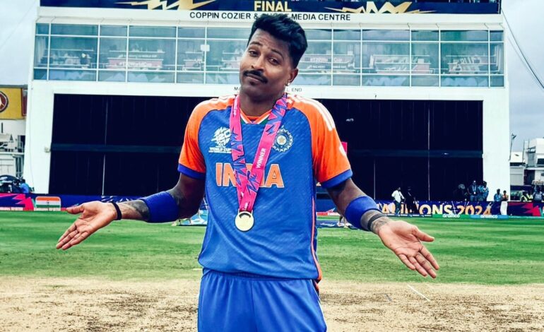 Hardik Pandya został ukoronowany numerem 1 wśród wszechstronnych graczy T20I po zwycięstwie w Pucharze Świata, jako pierwszy Hindus wspiął się na szczyt rankingu