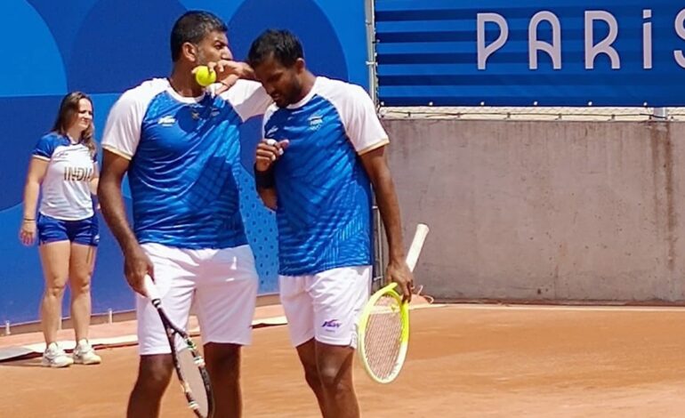 Tenisowa kampania Indii kończy się na igrzyskach olimpijskich w Paryżu w ciągu jednego dnia, Sumit Nagal, Rohan Bopanna-Sriram Balaji przegrywają pierwszą rundę | Olimpiada