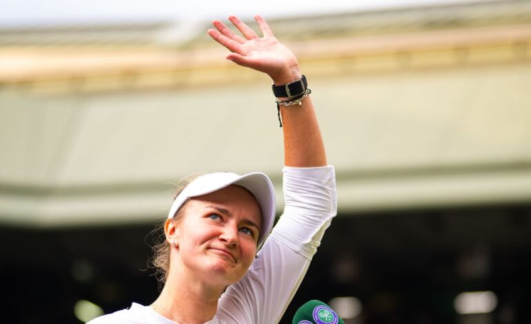 Krejcikova przedłuża tradycję Novotnej w Wimbledonie