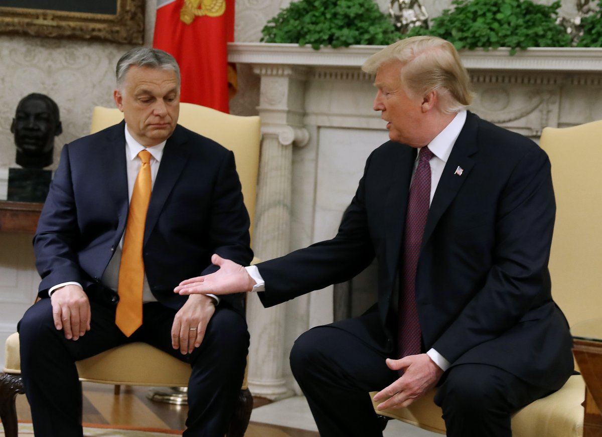 Donald Trump i Viktor Orbán 