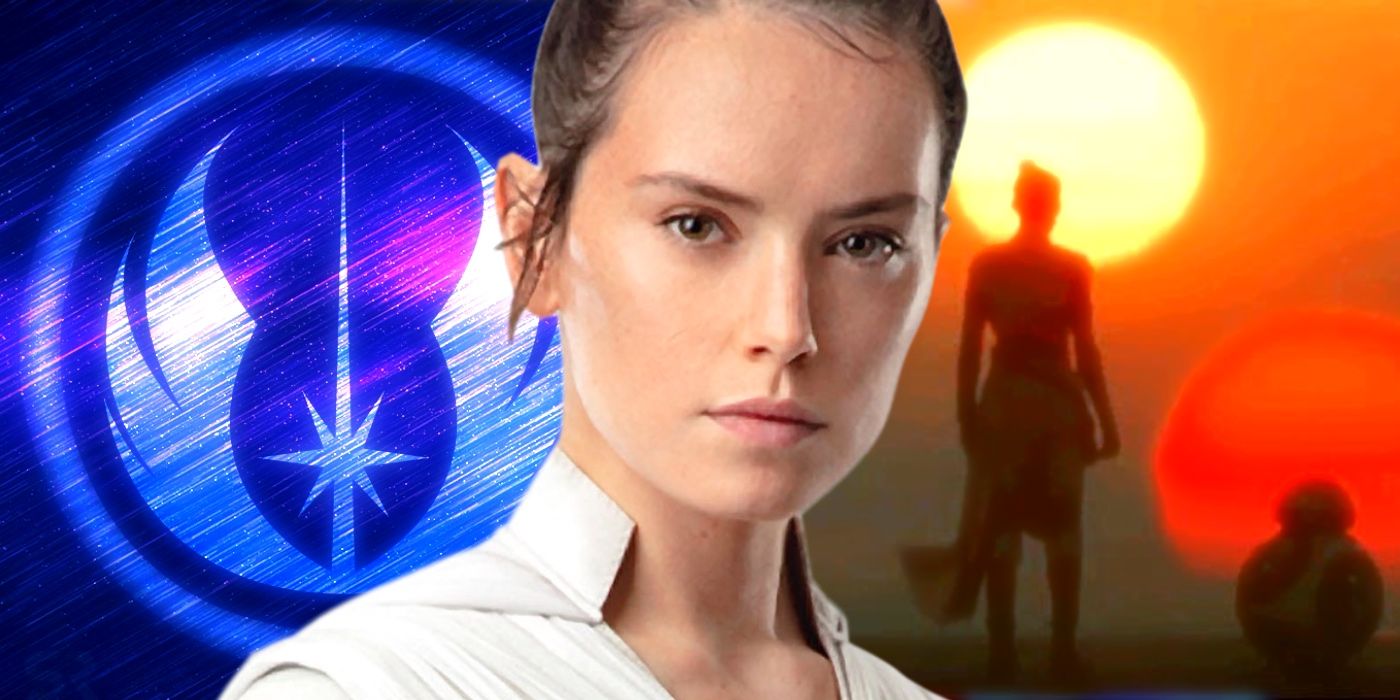 Rey Nowy Jedi Order Film Niestandardowy obraz Star Wars