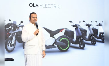 Bhavish Aggarwal, CMD, Ola Electric Mobility Limited na konferencji prasowej IPO w Mumbaju w poniedziałek 29 lipca 2024 r. | Zdjęcie: Kamlesh Pednekar