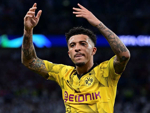 Jadon Sancho z Borussii Dortmund na zdjęciu z 1 czerwca 2024 r. [IMAGO]