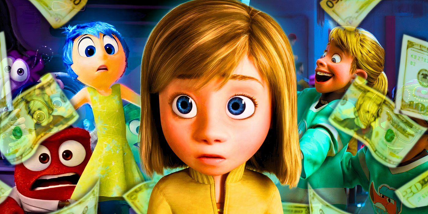 Inside Out 2 Riley z emocjami i pieniędzmi w tle