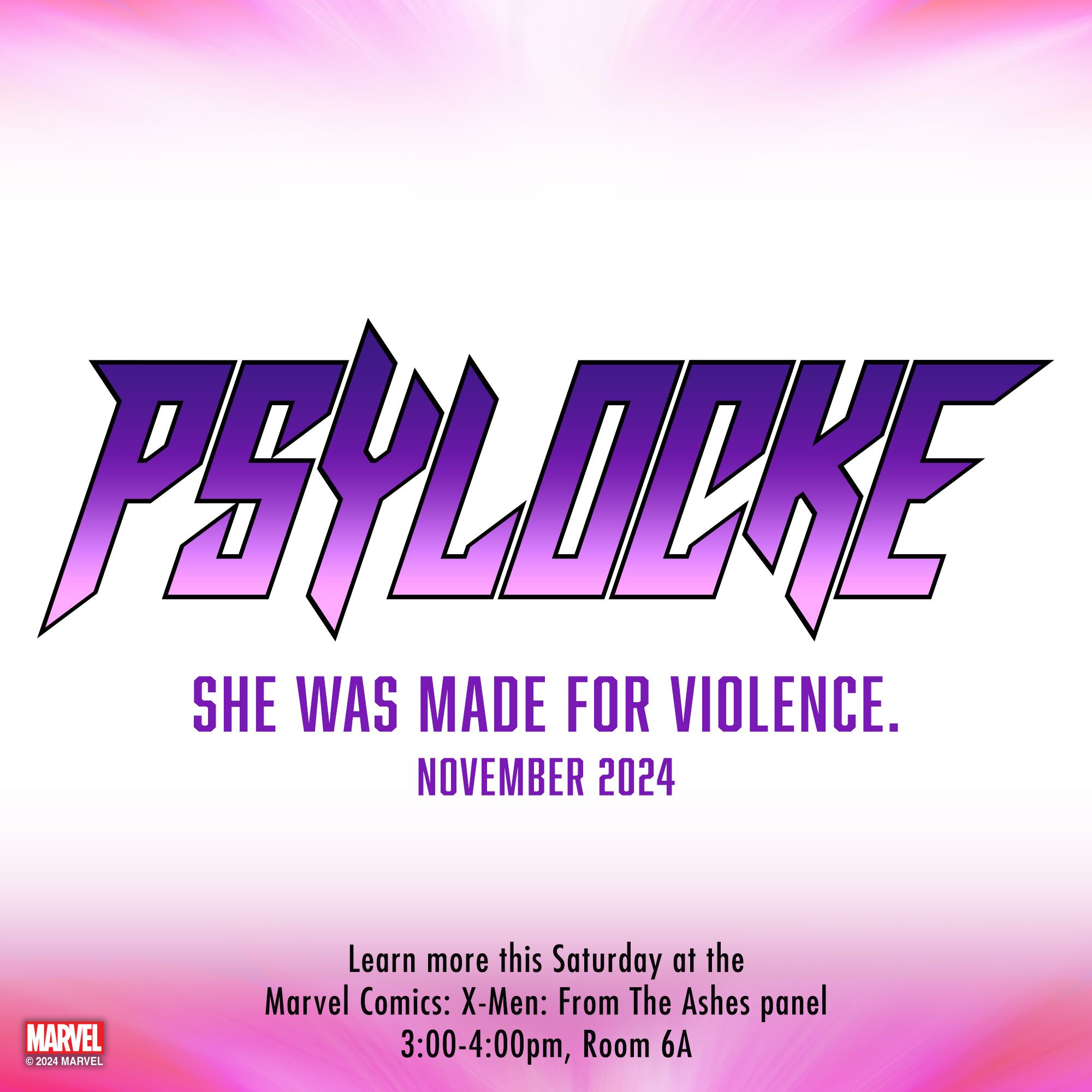 Teaser Marvela na temat serii Psylocke