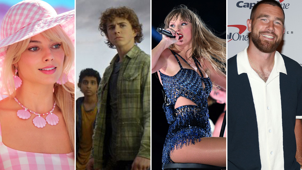 Barbie, Percy Jackson i Bogowie Olimpijscy, Taylor Swift, Travis Kelce