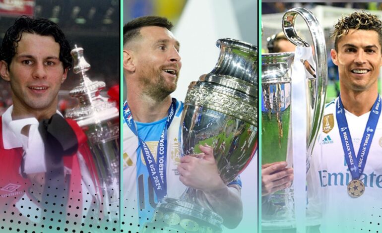 10 piłkarzy, którzy odnieśli największe sukcesy pod względem zdobytych trofeów: Messi, Ronaldo…