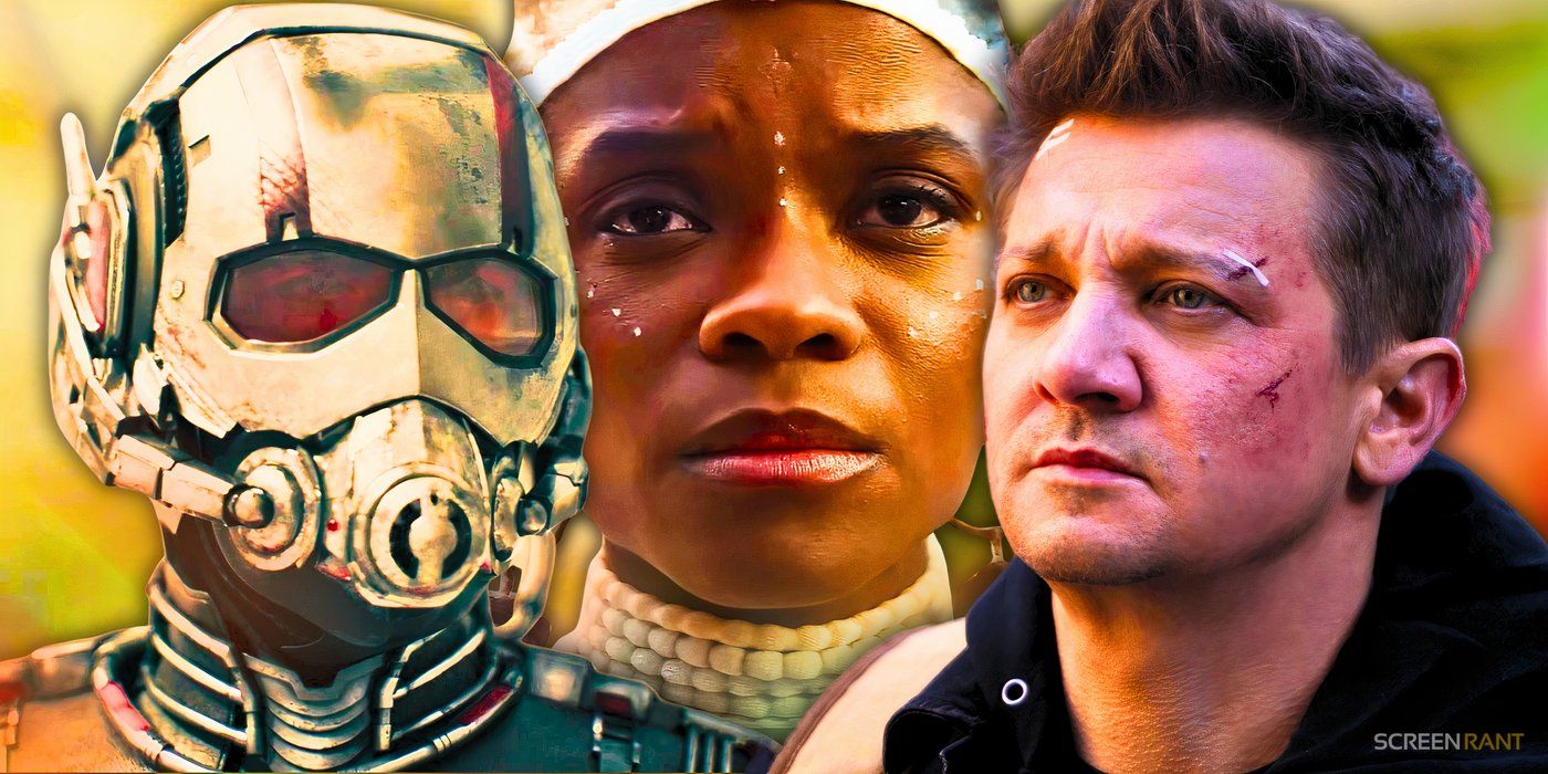 Ant-Man, Shuri i Hawkeye w MCU mają surowe twarze, z wyjątkiem hełmu Scotta Langa