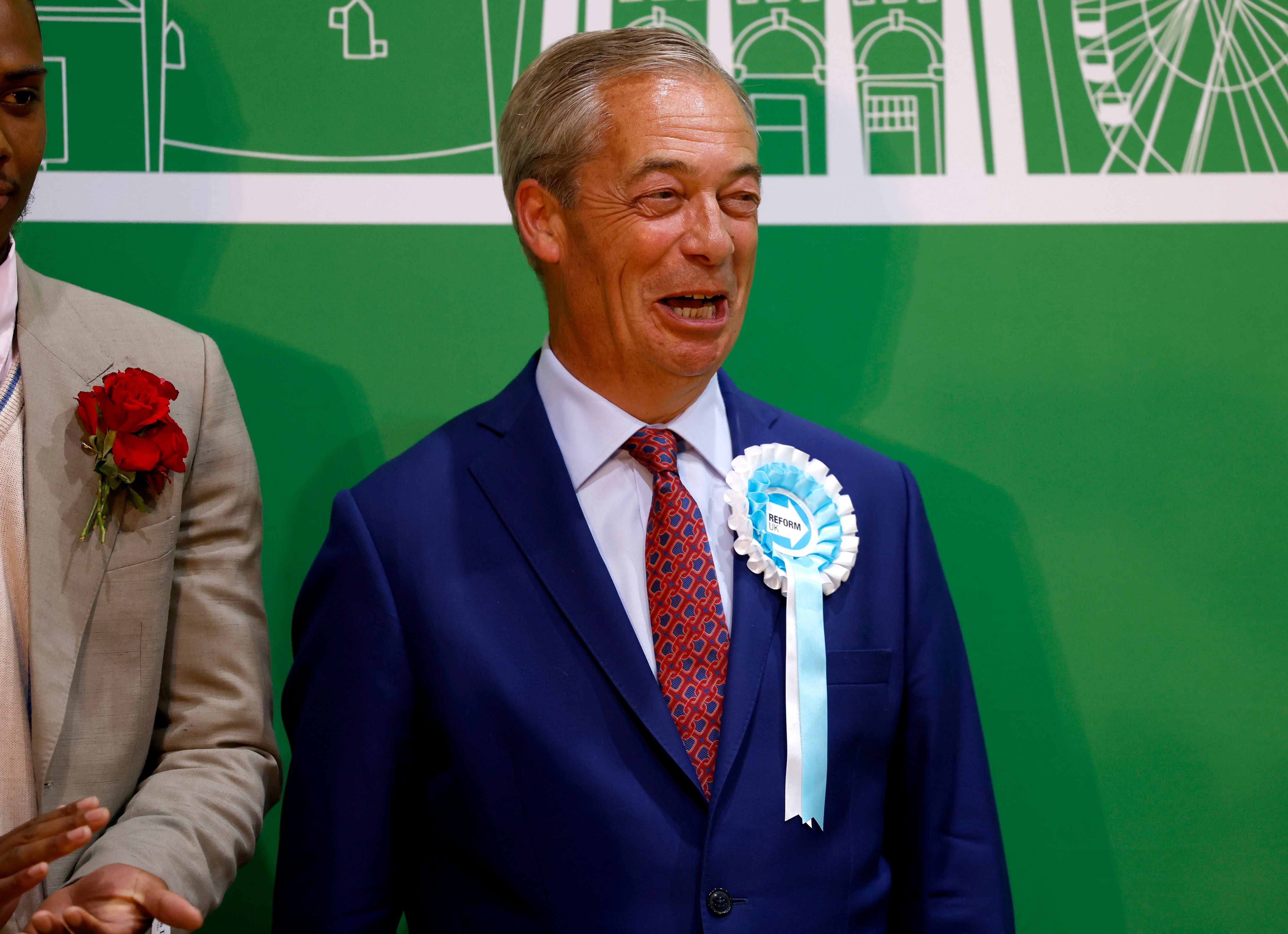 Lider Reform UK Nigel Farage wygrał swój pierwszy mandat