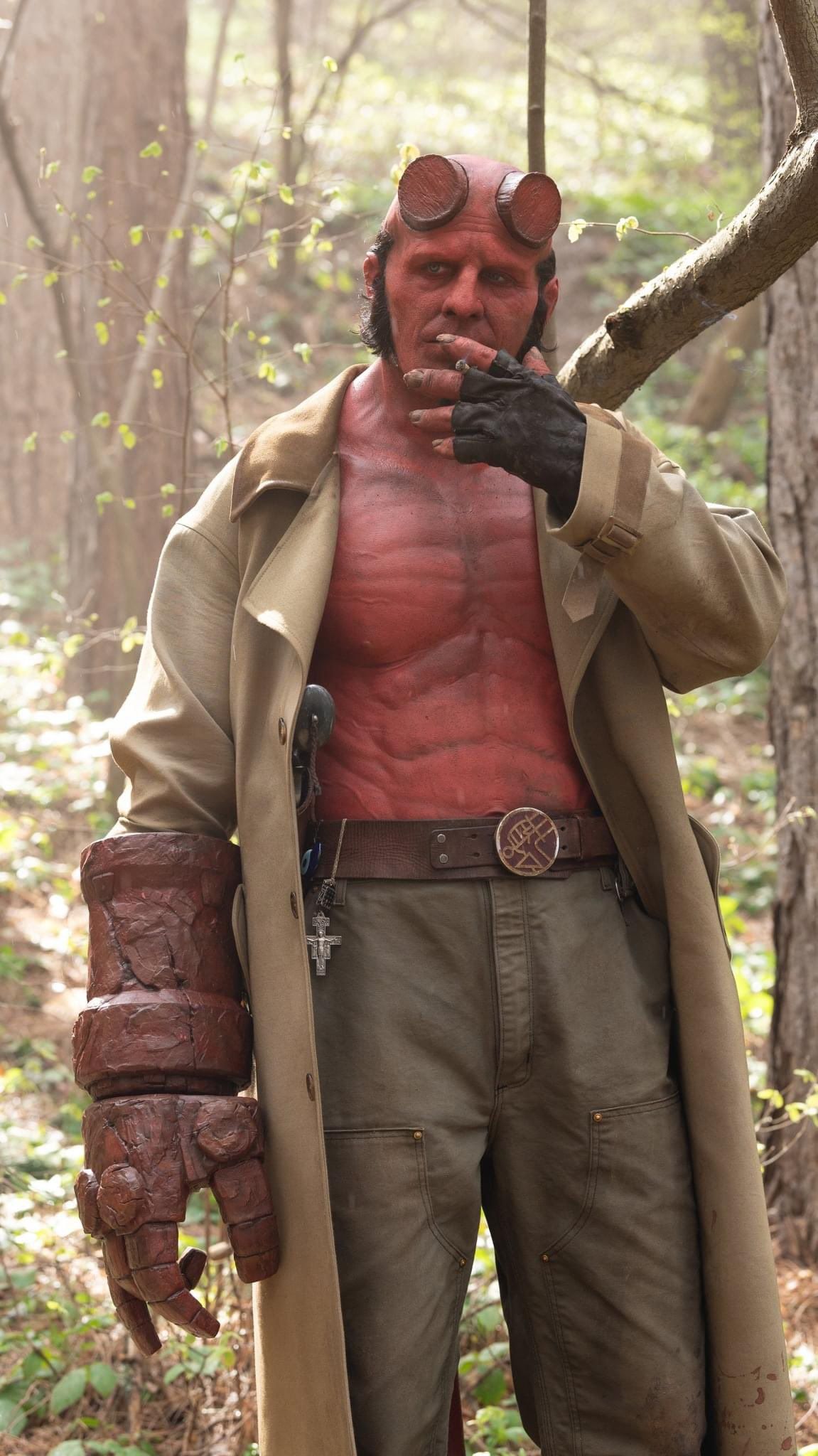 Hellboy the Crooked Man, wizerunek Jacka Kesy'ego palącego cygaro