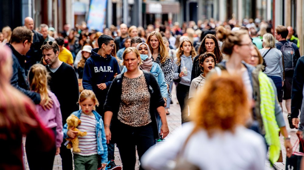 Gwar na ulicach handlowych Kalverstraat