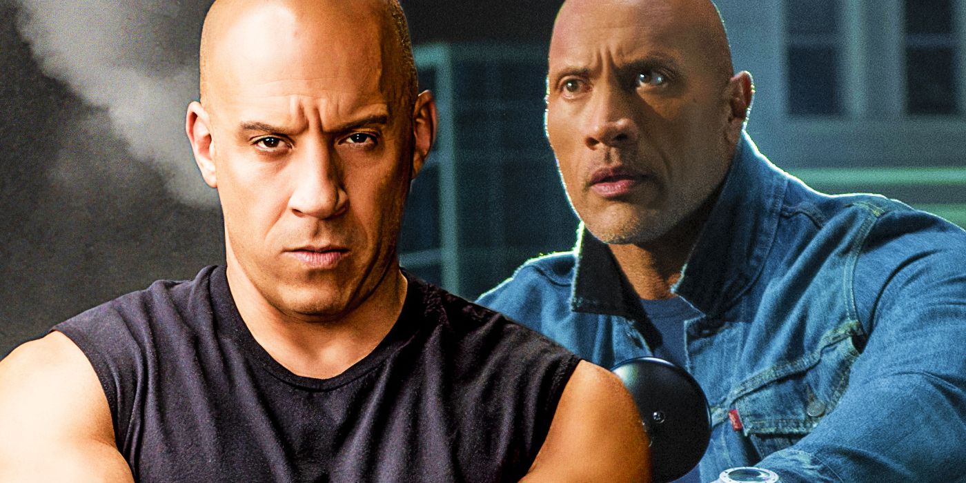 Vin Diesel jako Dominic Toretto i Dwayne Johnson jako Luke Hobbs