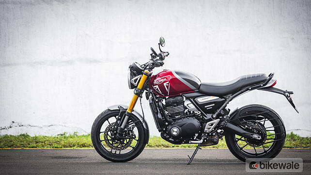 Triumph Speed ​​400 Widok z lewej strony