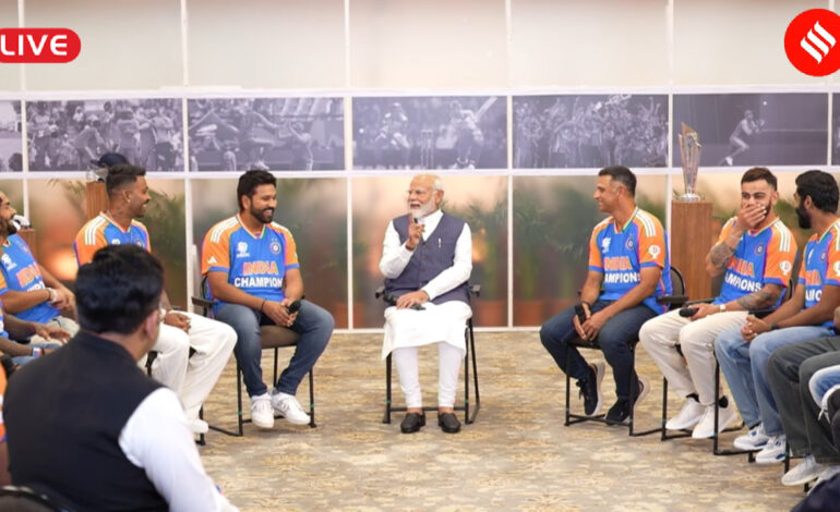 Relacje na żywo z parady zwycięstwa drużyny Indii T20 World Cup: Rohit Sharma i spółka lądują w Mumbaju na paradzie zwycięstwa i uroczystościach w Wankhede | Wiadomości o krykiecie