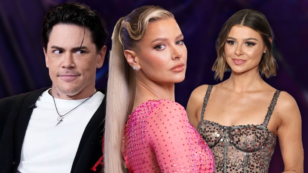 (LR) Tom Sandoval, Ariana Madix i Rachel Leviss