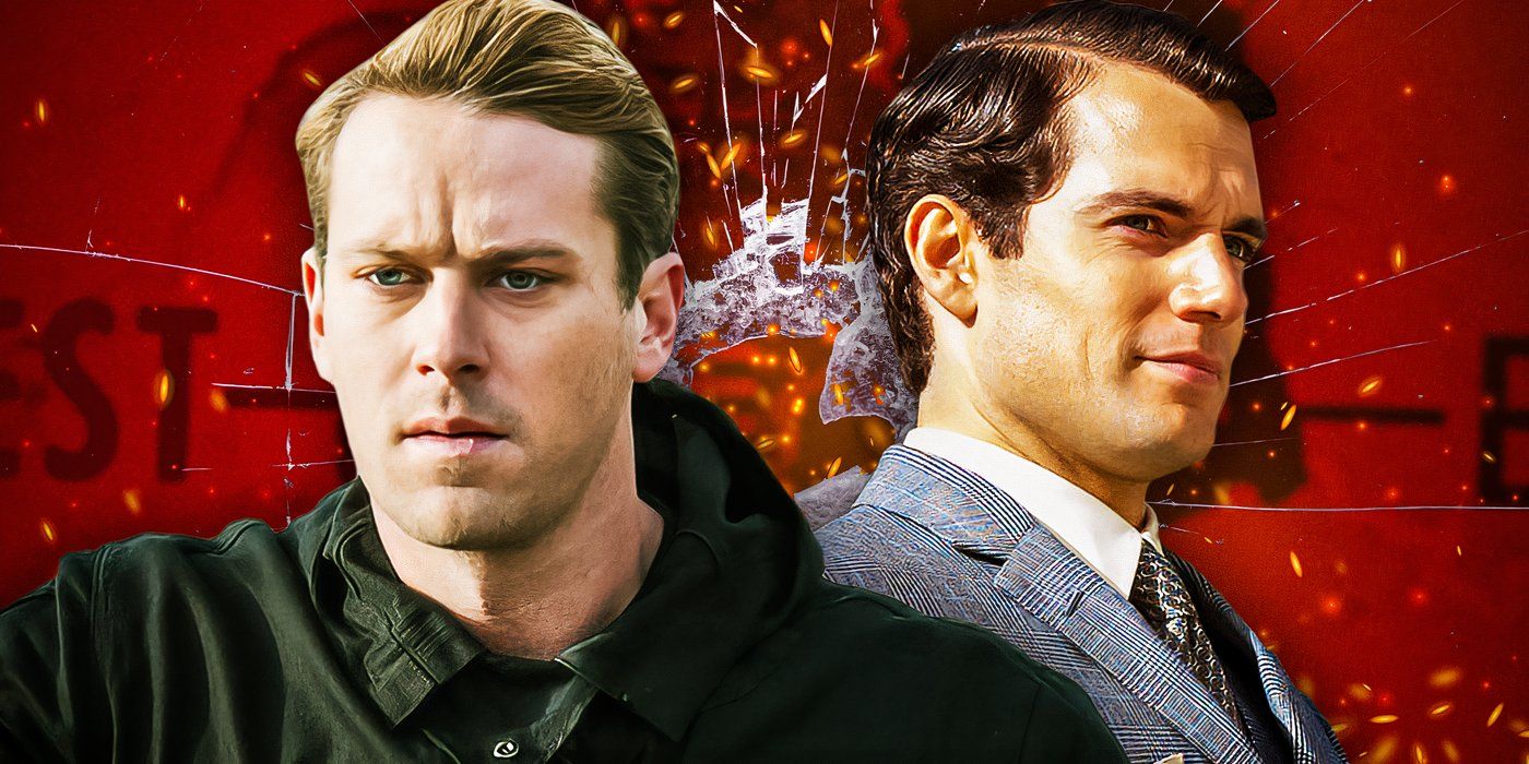 Armie Hammer jako Illya i Henry Cavill jako Solo w filmie The Man From UNCLE