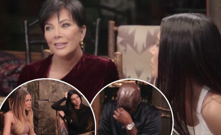 Kris Jenner ujawniła w programie „The Kardashians”, że ma guza na jajnikach