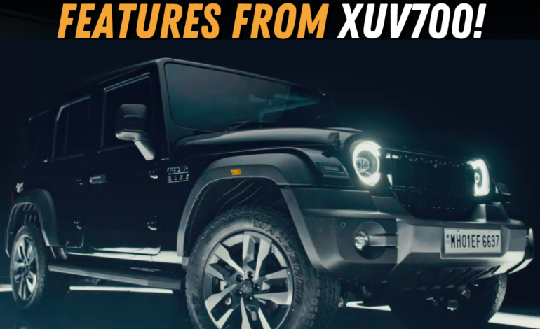 5 funkcji Mahindra XUV700 trafi do Mahindra Thar Roxx » MotorOctane