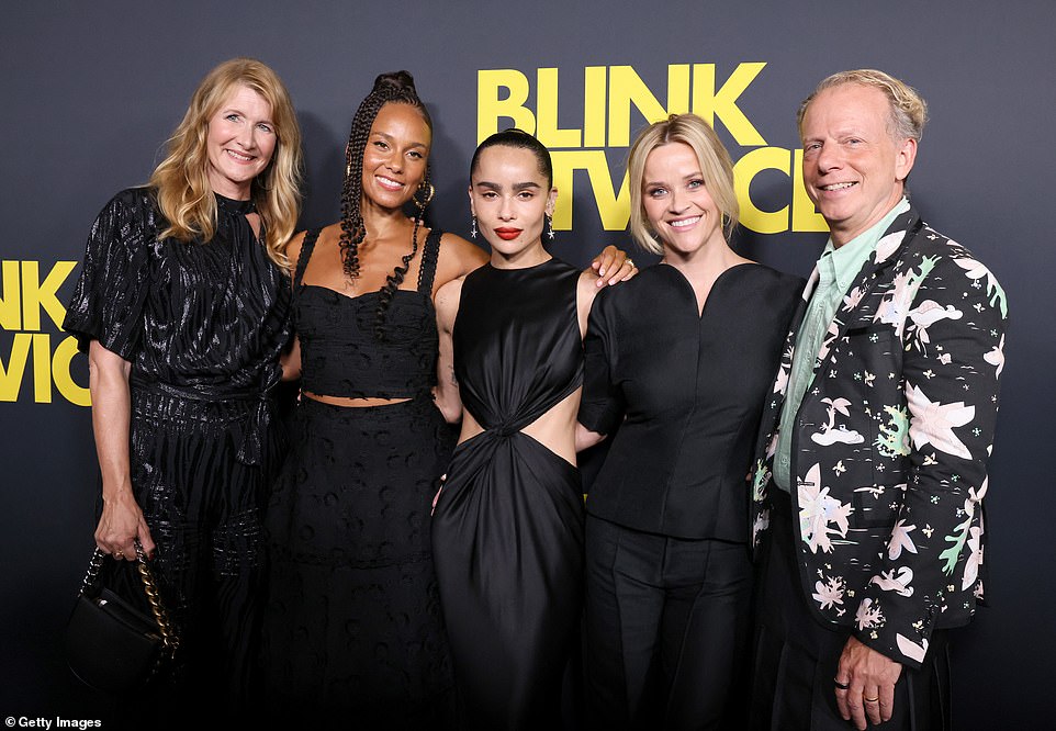 (LR) Laura Dern, Alicia Keys, Zoë Kravitz, Reese Witherspoon i Bruce Cohen